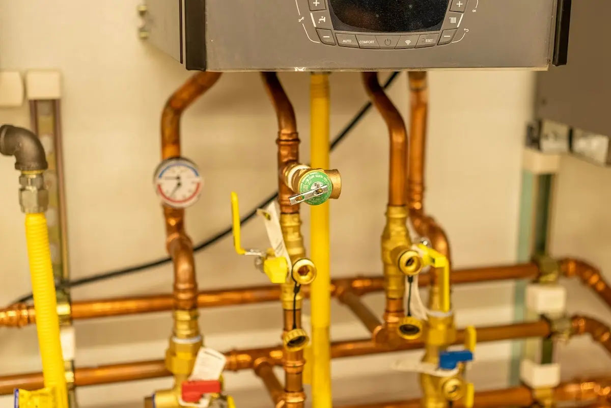 Licensed technician providing Slab Leak Repair for a homeowner in New Richmond